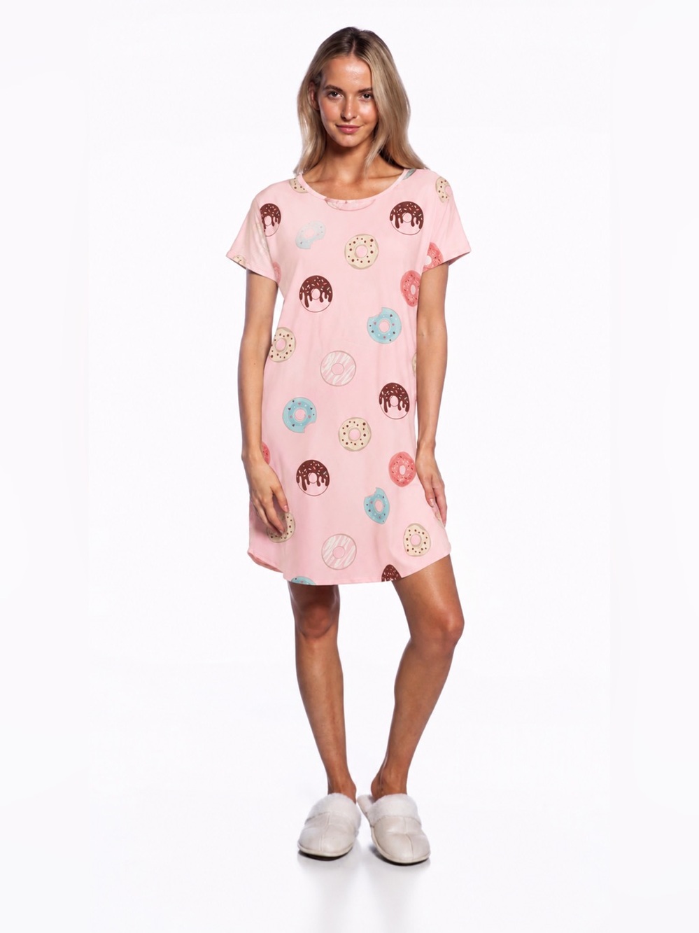 DKR Apparel Printed Night Shirt